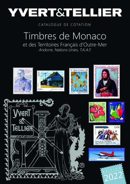 Catalogue Yvert Timbres de Monaco, Andorre 2022